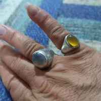 سه عدد انگشتر نقره دست ساز|کلکسیون اشیاء عتیقه|آران و بیدگل, |دیوار