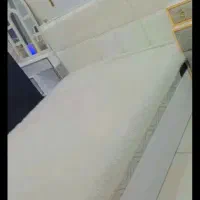 تخت خواب ۲ نفره دور چوب