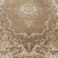 یک جفت فرش۹متری ماشینی گردویی