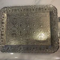 سینی ملیله کاری ترکیه ای|ظروف سرو و پذیرایی|تهران, مینی‌سیتی (شهرک نفت)|دیوار