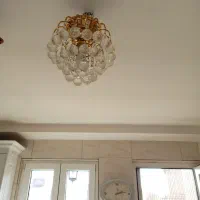 لوستر کریستالی در حد نو|لوستر و چراغ آویز|کرج, کیانمهر|دیوار