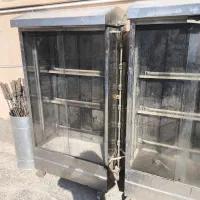 دو عدد فر پاچین  با سیخ که زیاد استفاده نشده