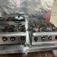 دو عدد گاز چهار شعله صنعتی