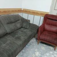 فروش  مبل تختشو۸نفره  درتاکستان|مبلمان خانگی و میز عسلی|تاکستان, |دیوار