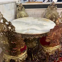 میز غذاخوری تمام برنز|میز و صندلی غذاخوری|قم, آذر (نکویی)|دیوار