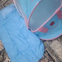 پشه بند به همراه تشک و بالشت کاملا نو