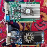 دو عدد کارت گرافیک قدیمی