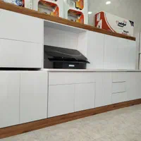 کابینت ام دی اف دو رنگ
