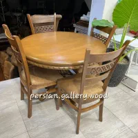 میز ناهارخوری آوین انواع چوبی پارچه ای حصیری|میز و صندلی غذاخوری|تهران, میرداماد|دیوار