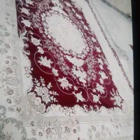 دو تخته فرش کرم  زرشکی ب فروش میرسد