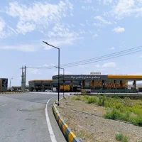 زمین شهرشهریارامند پشت پمپ بنزین میلادمناسب کارگاه