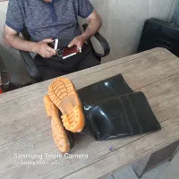 پوتین پلاستیکی  کار