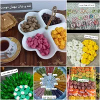 قند و نبات پذیرایی،رنگی،تزئینی