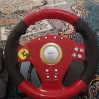 فرمان گاز کلاچ و ترمز و دنده دستی  در حد نو