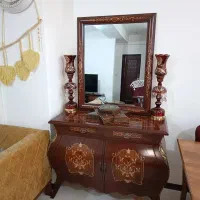 میز تلویزیون و اینه کنسول