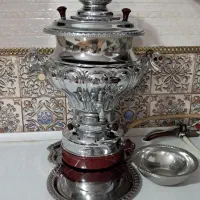 سماور گازی و موکت