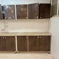 کابینت همراه با هود و سینک و شیرآلات|آب‌چکان و نظم‌دهنده ظروف|خرم‌آباد, |دیوار