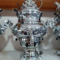 سماور کوره دار وساده(تعویض سماور کهنه با نو)قابلمه|سماور، چای‌ساز، قهوه‌ساز|قم, سید معصوم|دیوار