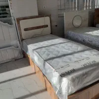 تخت تکنفره لمسه خور باکس دار|تخت و سرویس خواب|همدان, |دیوار