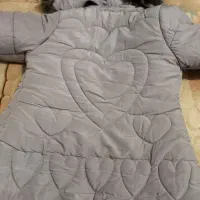 کاپشن دخترانه خز دار و گرم|کفش و لباس بچه|قزوین, |دیوار