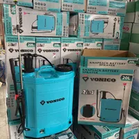 سمپاش سم پاش ۲۰ لیتری شارژی دوکاره VONICO