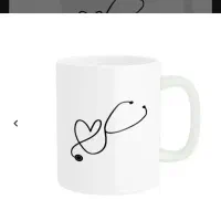 ماگ طرح گوشی پزشکی