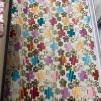 فرش گل برجسته