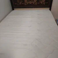 تخت دونفره به همرا خوشخواب طبی فنری|تخت و سرویس خواب|جم, |دیوار