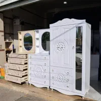 کمد مدل الماس کشو دار میز آرایش دراور چکی کد 0912