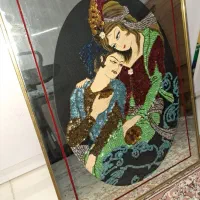 تابلو پولک دوزی لیلی و مجنون