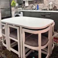 میز نهار خوری کمجا غذاخوری نهارخوری ۴ ۸ ۶ نفره غذا