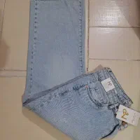 شلوار دخترانه رنگ روشن یخی کاملا نو