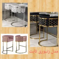 صندلی جزیره اپنی کانتر ثابت و جکدار کد۹۹|صندلی و نیمکت|همدان, |دیوار