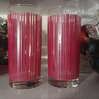 بانکه اورانوس گل میوه لیوان قرمز لومینارک فرانسه|ظروف نگهدارنده، پلاستیکی، یکبارمصرف|تهران, منیریه|دیوار