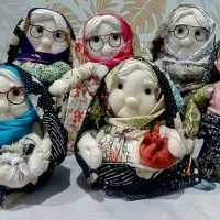 عروسک دستساز ننه سرما|اسباب‌‌بازی|اصفهان, تخت فولاد|دیوار