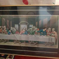 تابلو و جا شمعی