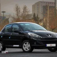 207 دندهای سقف فلز مشکی آبنوس
