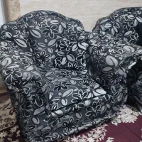 مبل ۷ نفره|مبلمان خانگی و میز عسلی|رشت, حومه رشت|دیوار