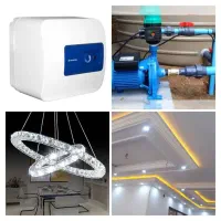 نصب شیر آلات لوستر|خدمات پیشه و مهارت|کیش, |دیوار