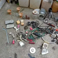 دبه و زیر سماوری و سطل و کوزه وسایل سمساری