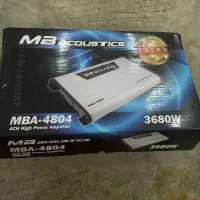 آمپیلی ۴ کانال ام بی آکوستیک و ایسیوS2000PL4 پژو