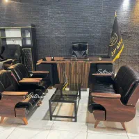 کد4008 مدل کویین مشکی طلایی اداری