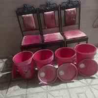 صندلی  وسطل