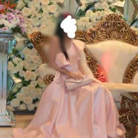 لباس مجلسی صورتی