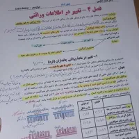 جزوه های زیست دوازدهم استاد حنیف عظیمی|کتاب و مجله آموزشی|تهران, وردآورد|دیوار