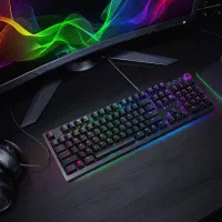 کیبورد گیمینگ ریزر razer|قطعات و لوازم جانبی رایانه|شیراز, ملاصدرا|دیوار