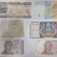 اسکناس کلکسیونی خارجی نو