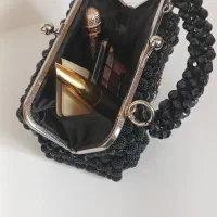 کیف مجلسی مرواریدی|کیف، کفش، کمربند|سیلوانه, |دیوار