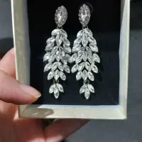 گوشواره جواهری عروس