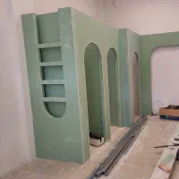 طراحی و اجرای کناف‌‌، دیوار صخره ای(Rock wall)